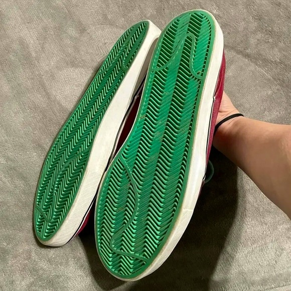 Nike Zoom Stefan Janoski Mid Size 13 Men Causal Sneakers Red Blue Streetwear - Picture 5 of 11